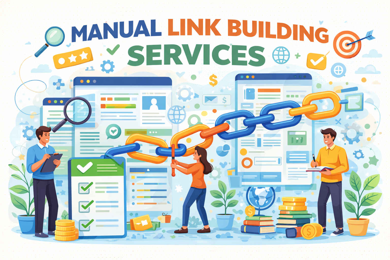 manual link building services
