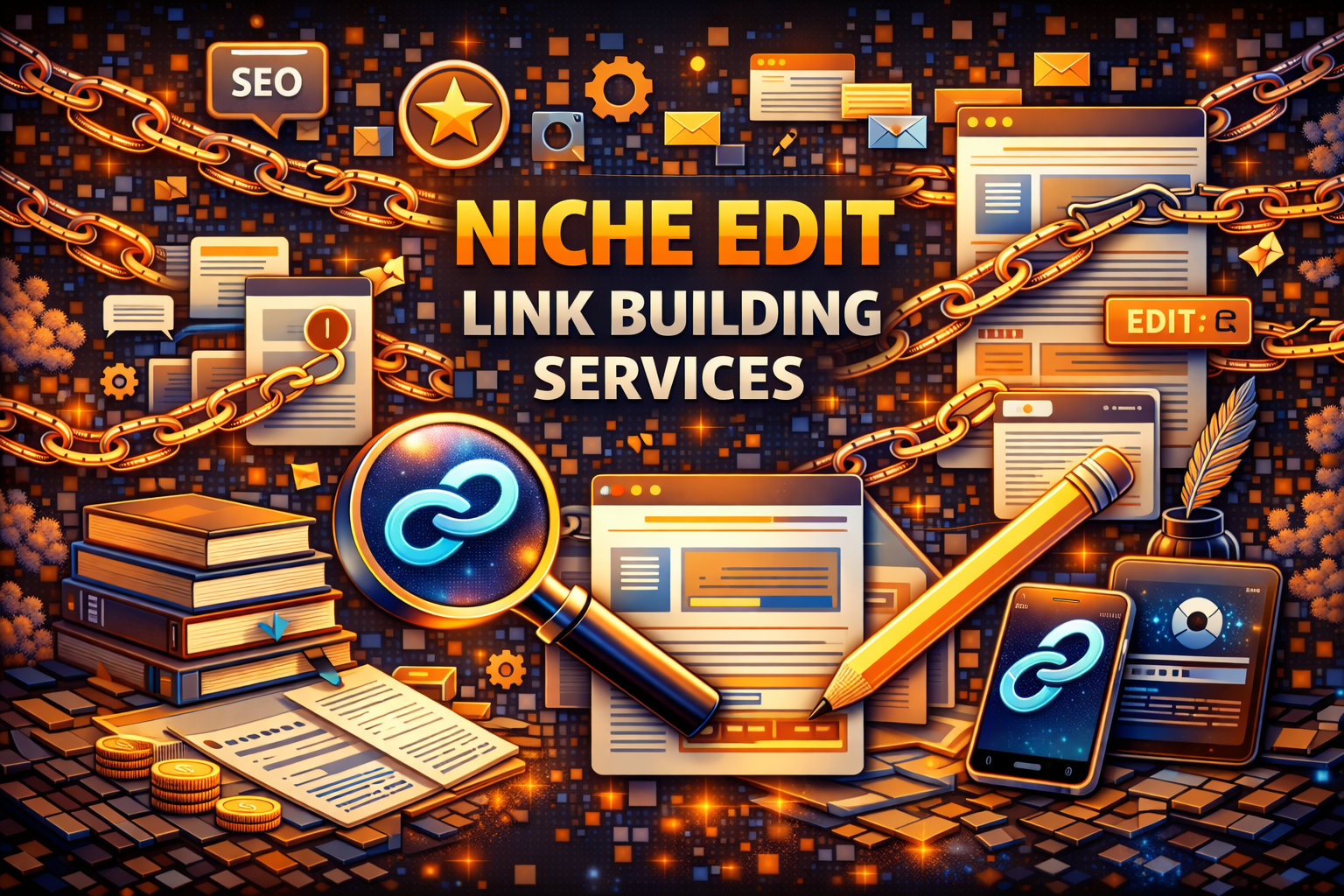 niche edit link building services
